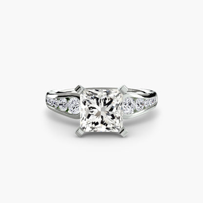 Solitaire with Pavé 2