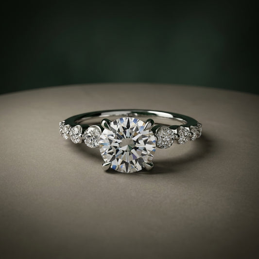 The Cascade Diamond Ring – LUNEVYA