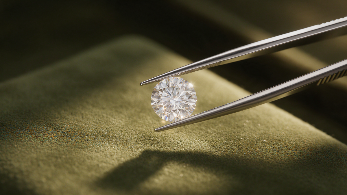 Mit dem Diamanten beginnen